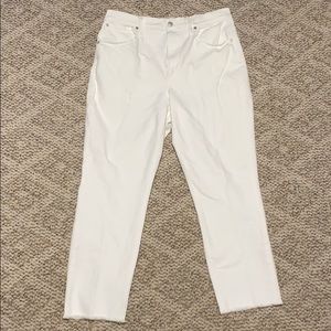 Madewell High Rise Slim Crop Boyjean
